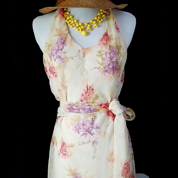 Lovely Soft Yellow S Dress Like New - Picture 1 of 7